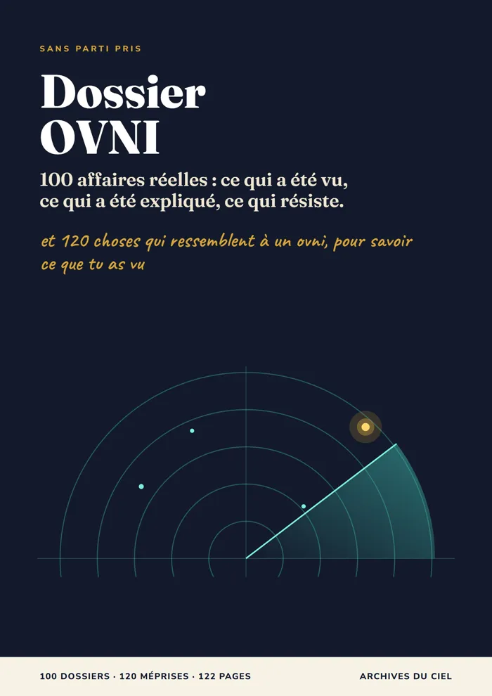 Couverture du Dossier OVNI, Archives du Ciel